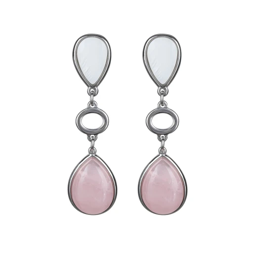 Серьги Possebon Madre, Q. Rose A0585.1.7 S