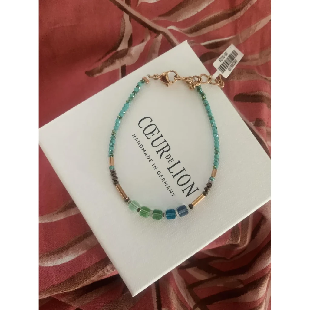Браслет Coeur de Lion Shades Of Green-Petrol 5027/30-0537