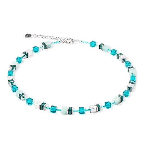 Колье Coeur de Lion Dark Green-Silver 4010/10-0548