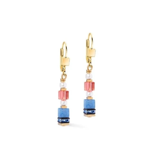 Серьги Coeur de Lion Multicolour Gold 2102/20-1516