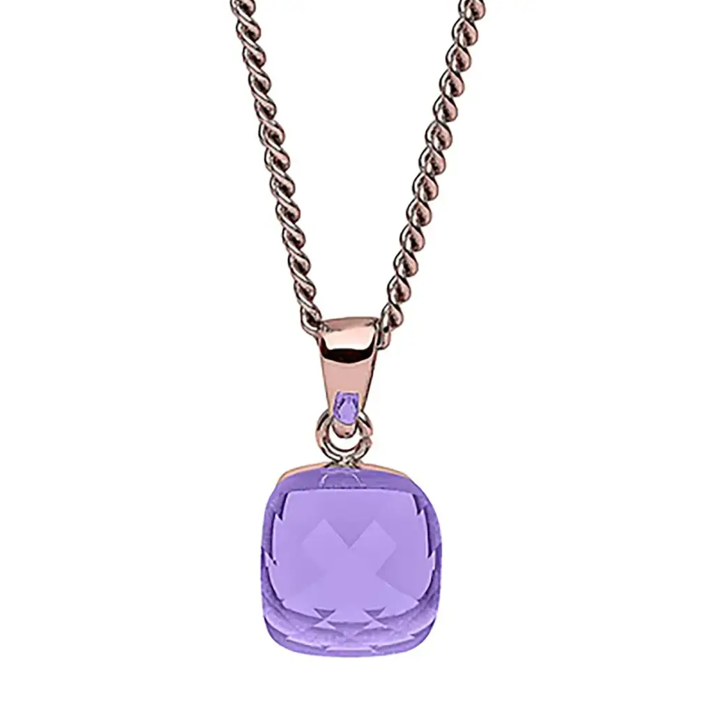 Колье Qudo Firenze medium orchid 400338.1 V/RG
