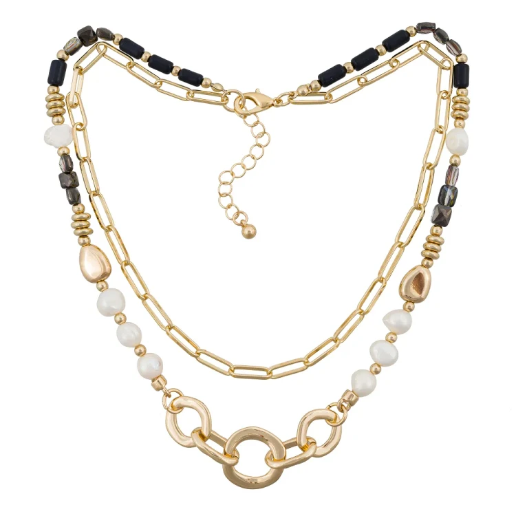 Колье Fiore Luna PEARL BCN09023-04 GI