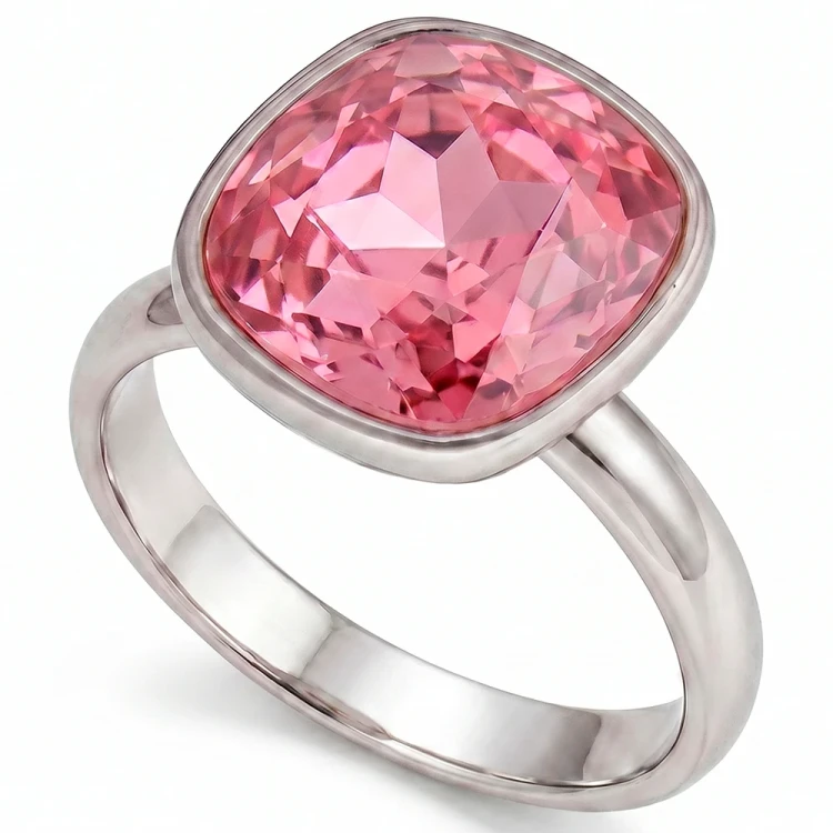 Кольцо Light Rose K2506.12 R/S Fiore Luna