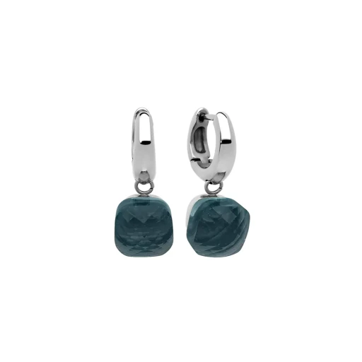 Серьги Qudo Firenze london blue 300024 BL/S