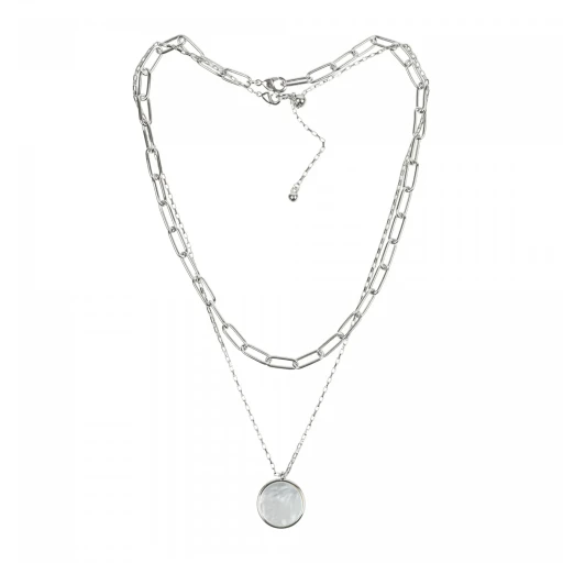 Колье Fiore Luna MOP B2003NM-N02.2 BW/S