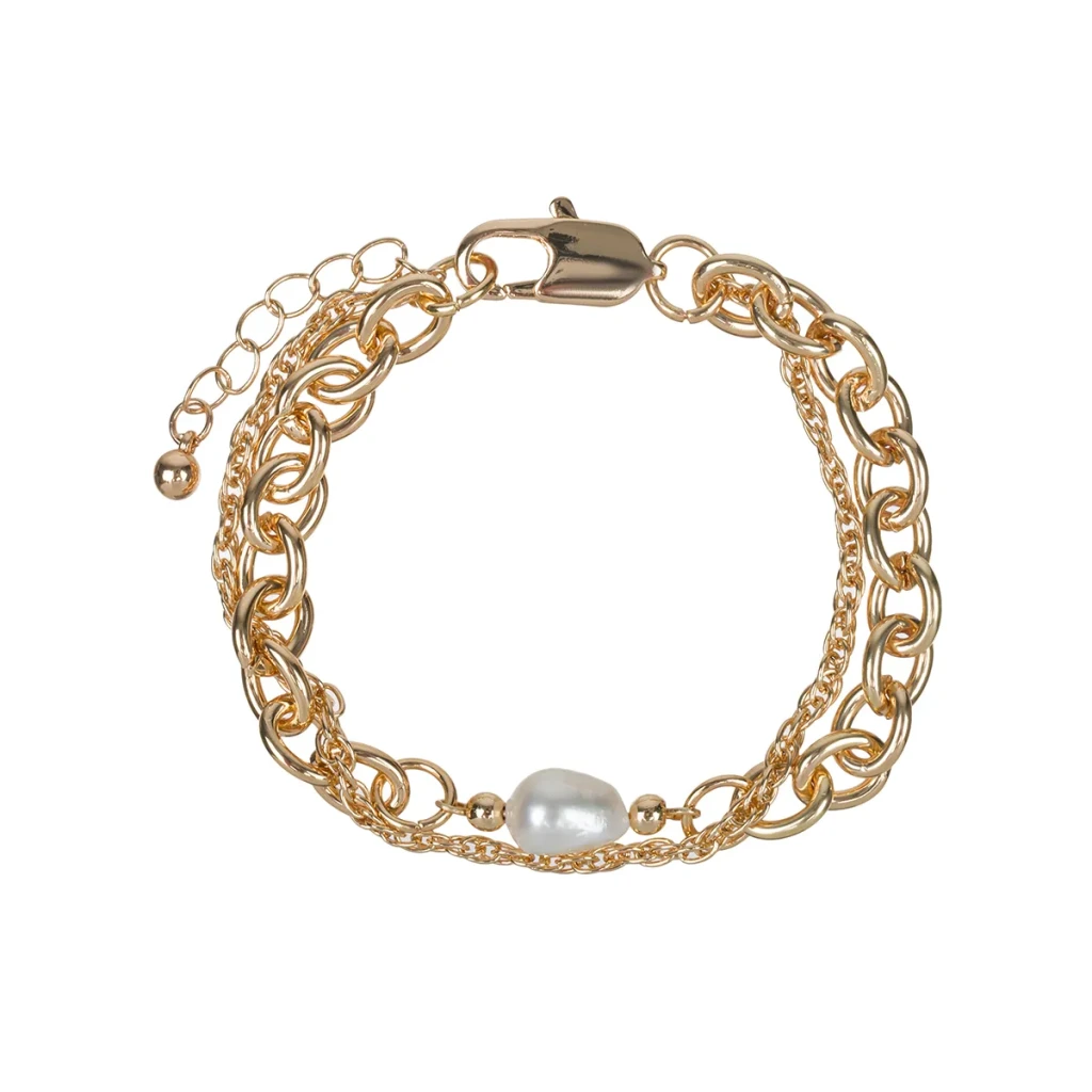 Браслет Fiora Luna Bella Pearle Сarabiner CL1012/MP G
