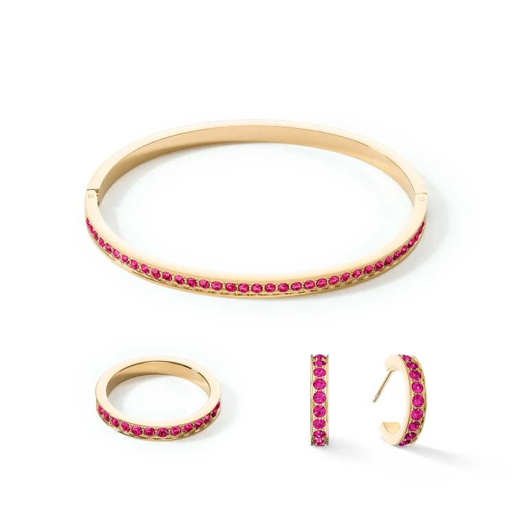 Браслет Coeur de Lion Pink-Gold 17 см 0127/33-0416