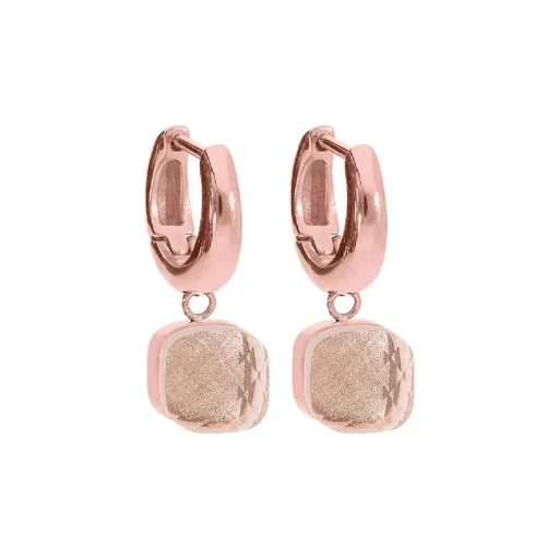 Серьги Qudo Firenze apricot 300383 R/RG