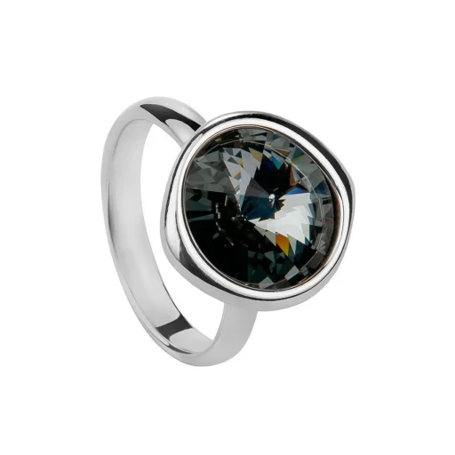 Кольцо Fiore Luna Silver Night K1902.3 BW/S