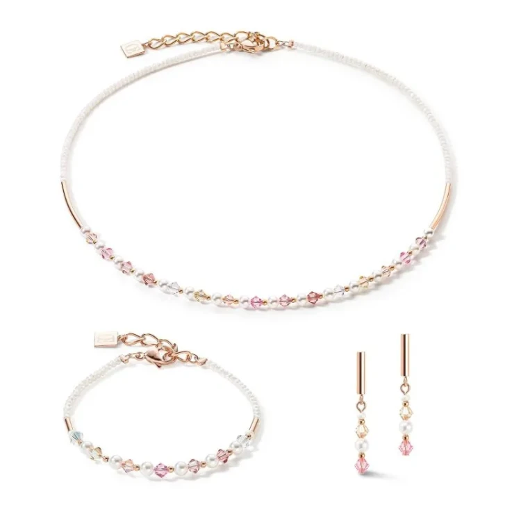 Пусеты Coeur de Lion Princess Light Rose 6022/21-1920