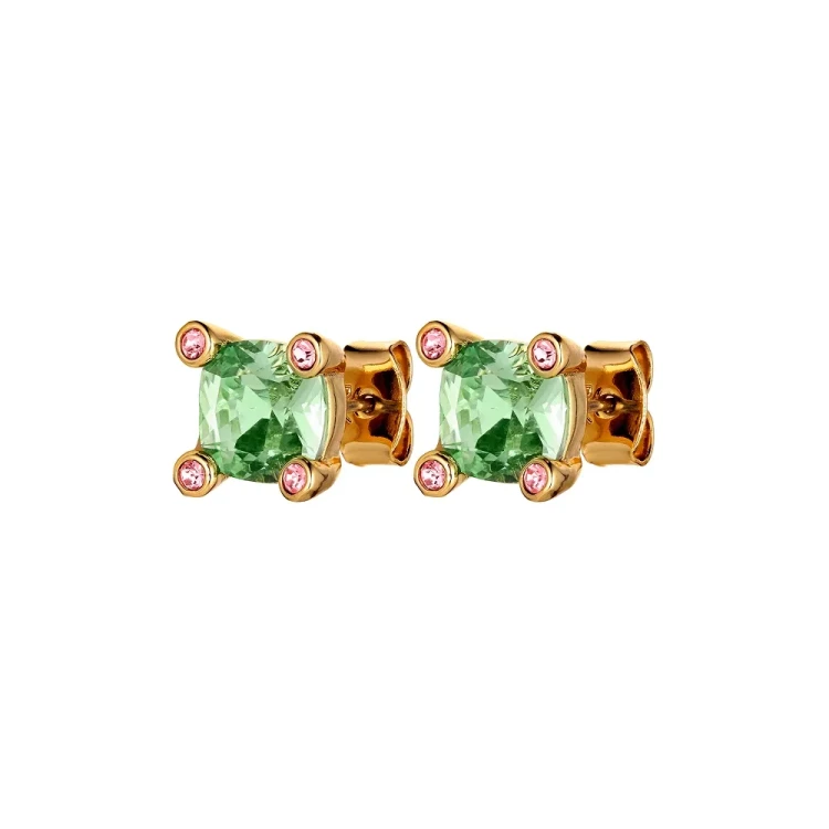 Серьги Dyrberg Kern CLARA SG LIGHT GREEN 420083