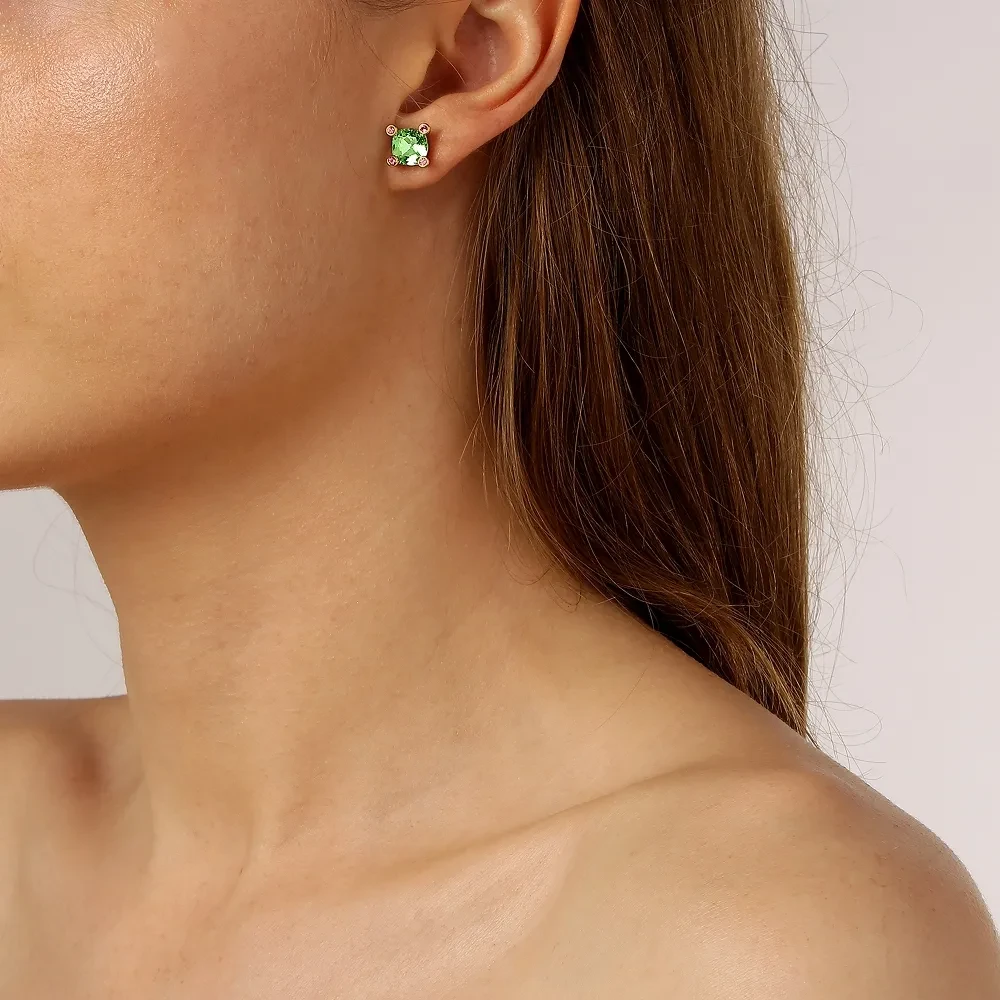 Серьги Dyrberg Kern CLARA SG LIGHT GREEN 420083