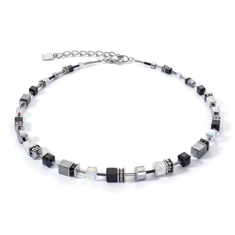 Колье Coeur de Lion Black-White 4530/10-1314