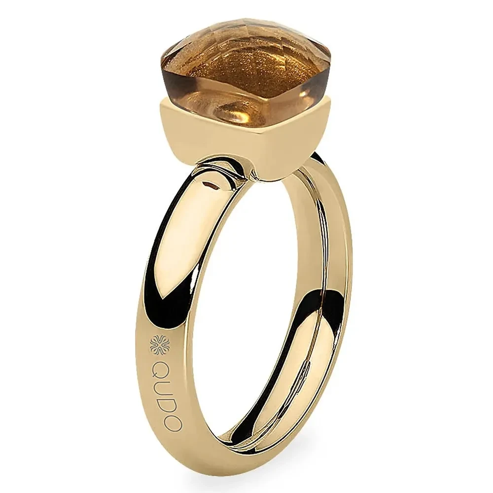 Кольцо Qudo FIRENZE 16.5 (G) Smoked Topaz 107001/40-5108 16.5