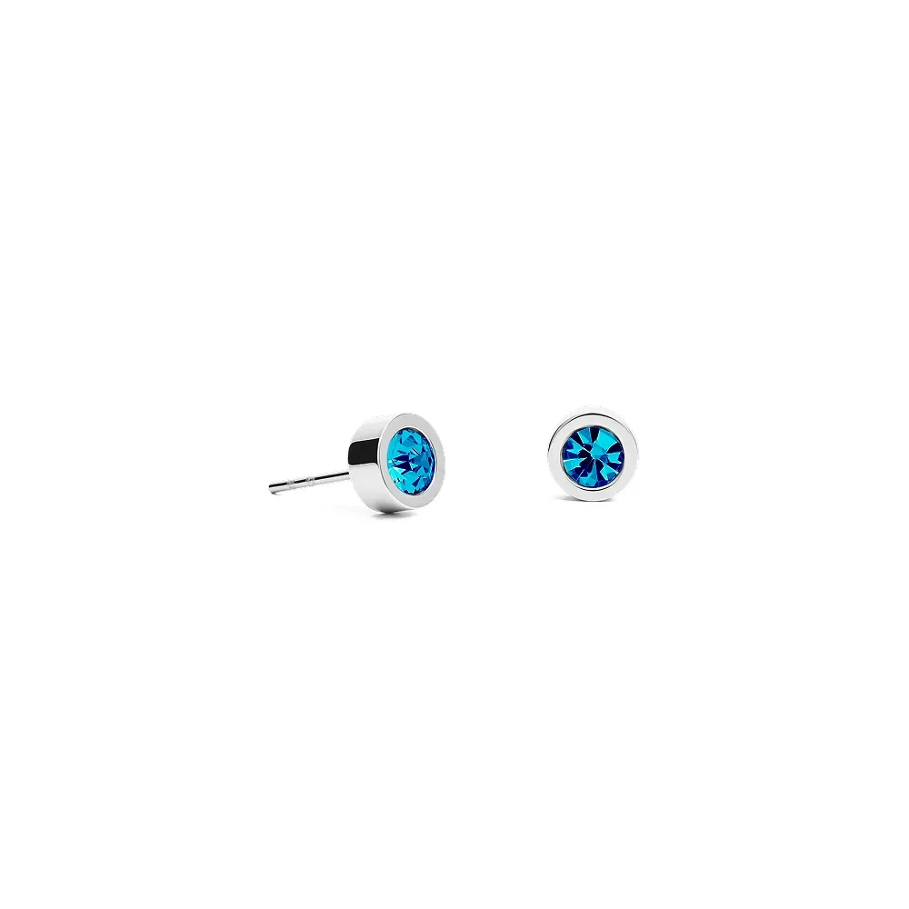Пусеты Aquamarine 5х2.5 SWE125 AQ S