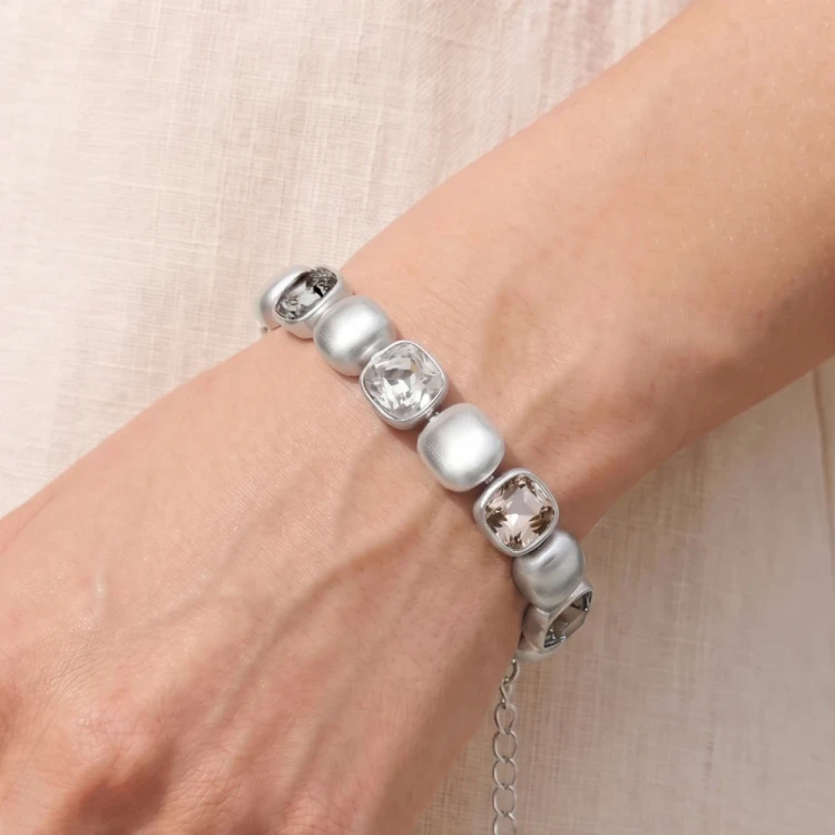 Браслет Cristal, Gray, Dark gray CG201022H-001 S Fiore Luna