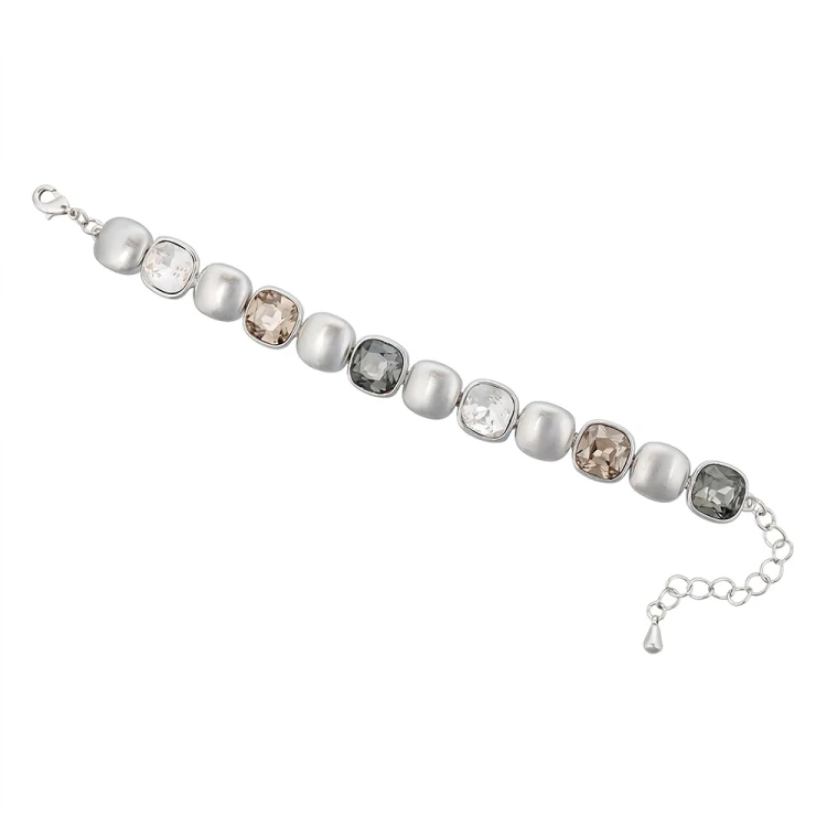 Браслет Cristal, Gray, Dark gray CG201022H-001 S Fiore Luna