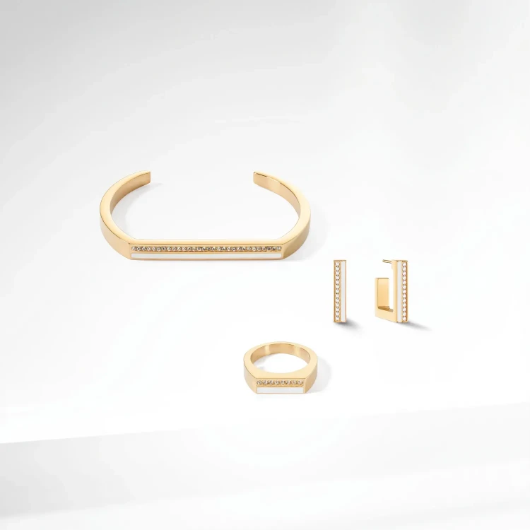 Пусеты COEUR DE LION White-Gold 0133/21-1416