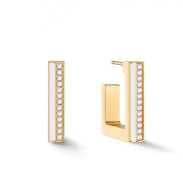 Пусеты COEUR DE LION White-Gold 0133/21-1416
