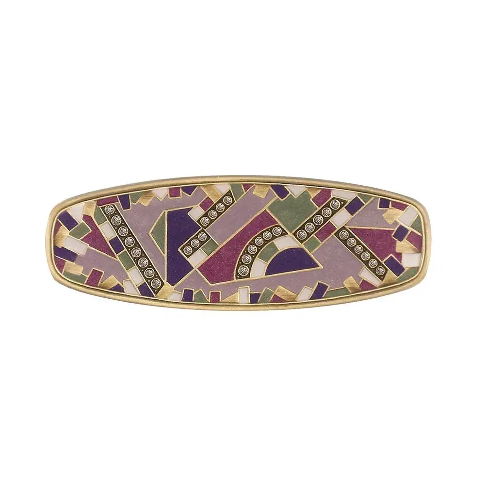 Заколка для волос Clara Bijoux Геометрия G53868 V/G металлическая (Испания)