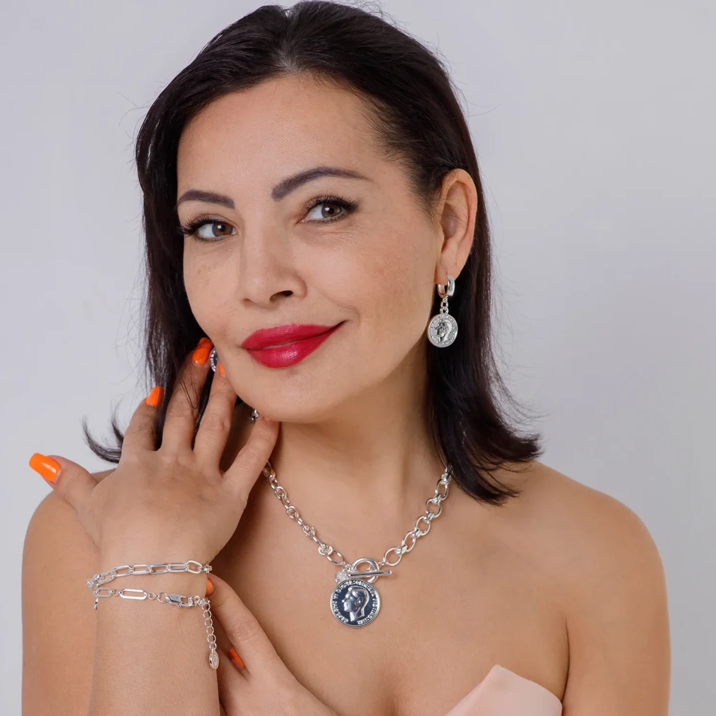 Браслет Fiore Luna Chain Сarabiner CL4521 S