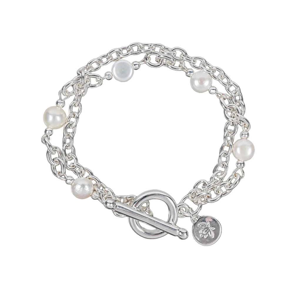 Браслет Fiore Luna Pearle Double Togl CL4512 S