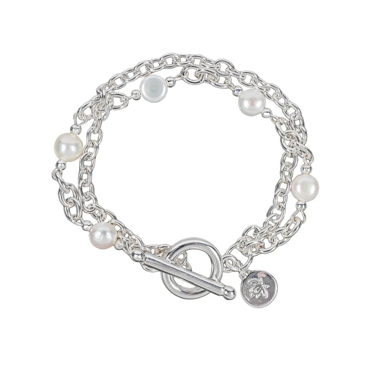 Браслет Fiore Luna Pearle Double Togl CL4512 S