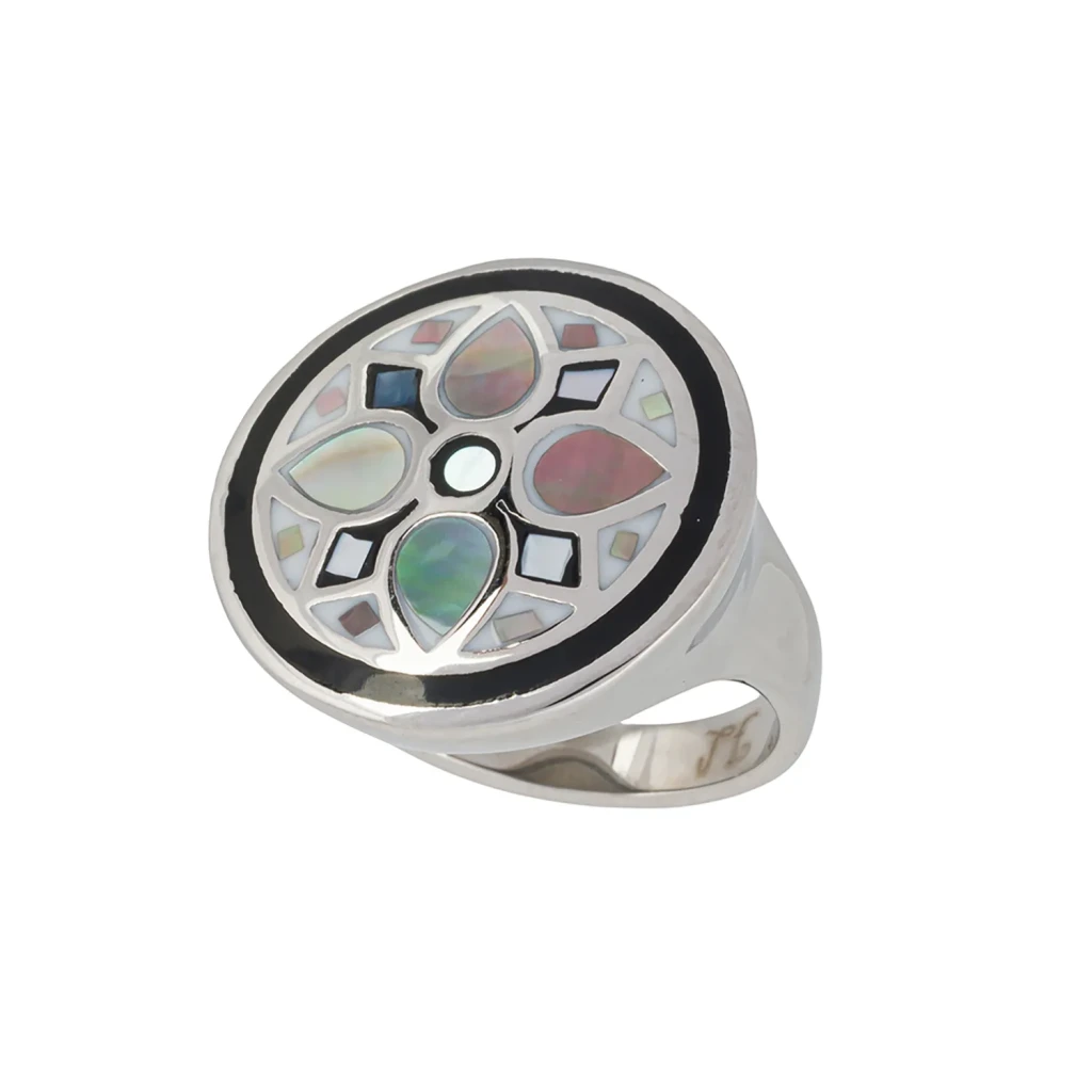 Кольцо Fiore Luna KR01688-1/8 BW/S