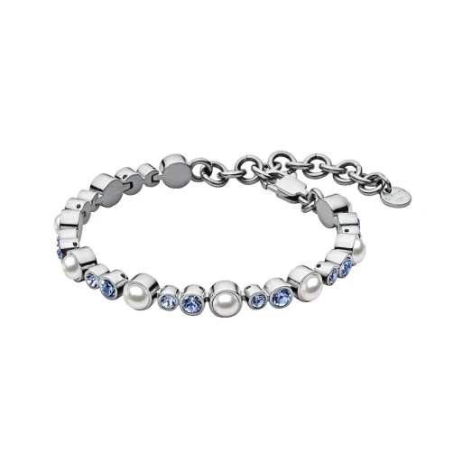 Браслет Dyrberg Kern SACHA SS LIGHT SAPPHIRE / WHITE PEARL 460097