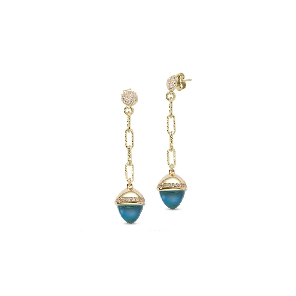 Серьги Boccadamo Caleida KOR004DM  BL/G
