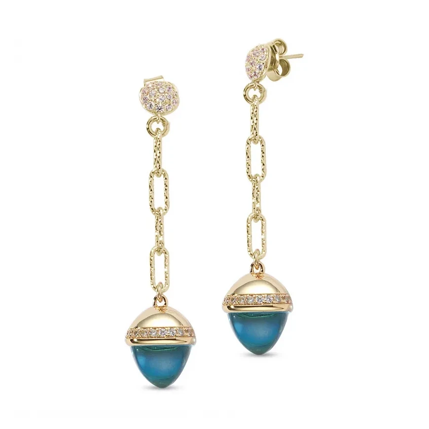 Серьги Boccadamo Caleida KOR004DM  BL/G