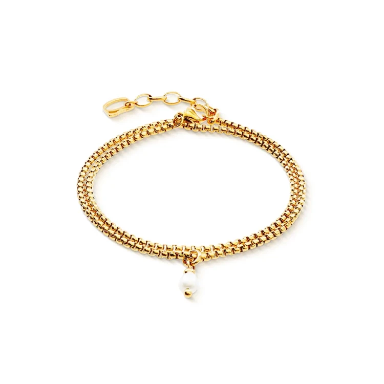 Браслет Coeur de Lion Gold-White 1139/30-1614