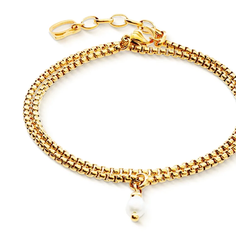 Браслет Coeur de Lion Gold-White 1139/30-1614