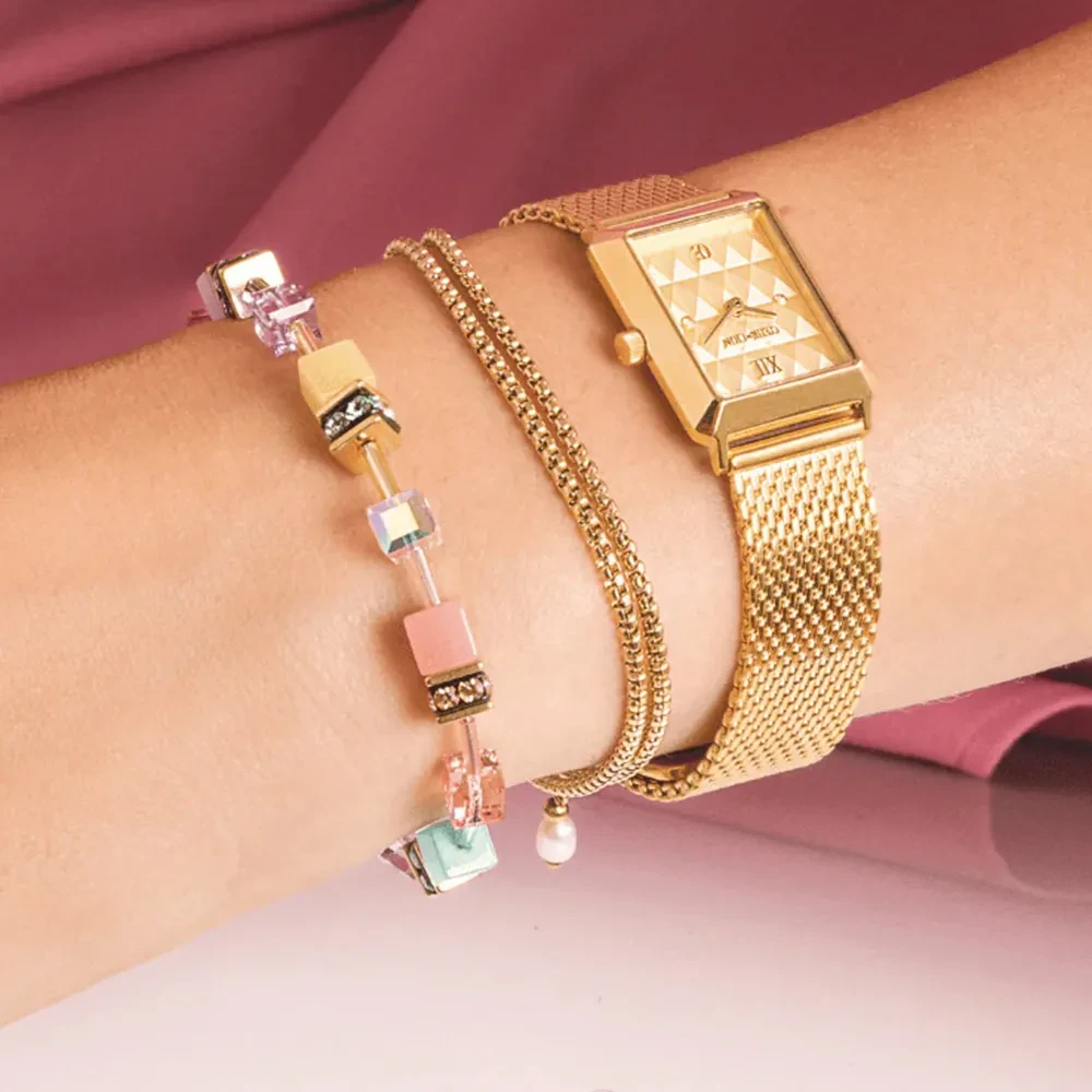 Браслет Coeur de Lion Gold-White 1139/30-1614