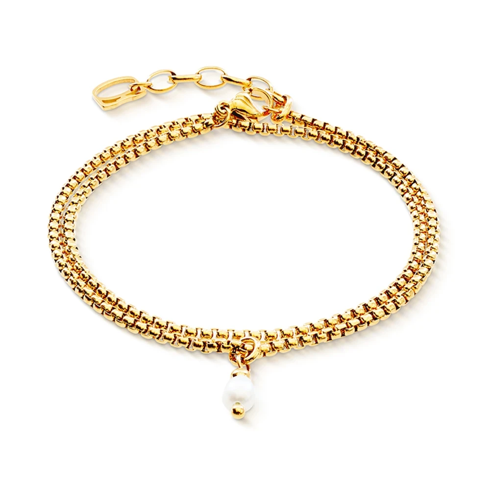 Браслет Coeur de Lion Gold-White 1139/30-1614