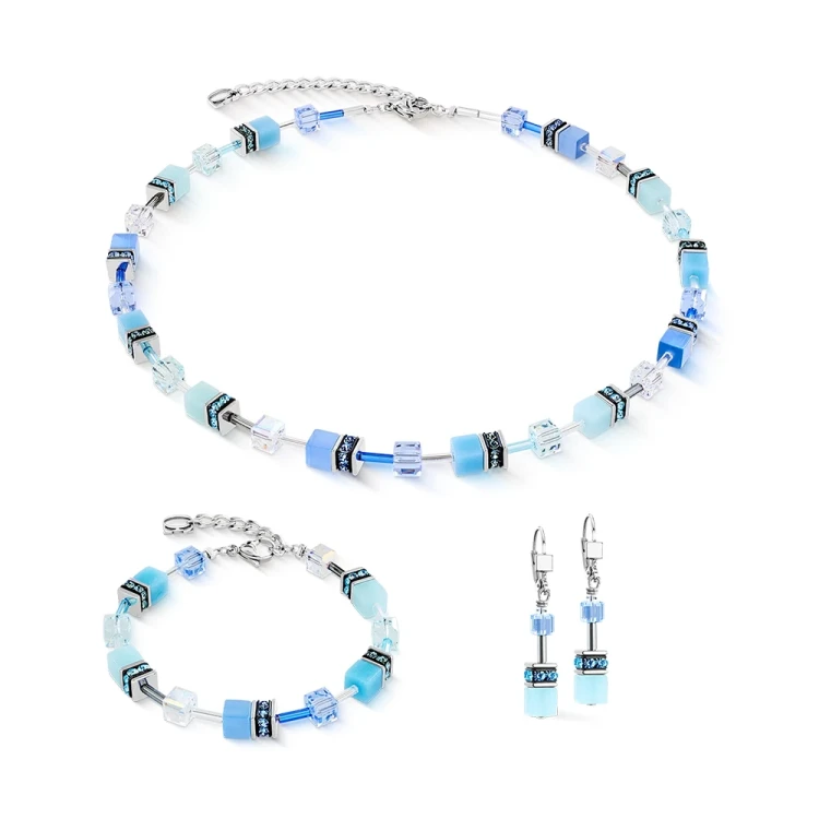 Серьги Coeur de Lion Aqua-Blue 2838/20-2007