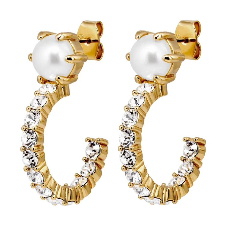Серьги Dyrberg Kern ESPRIT SG CRYSTAL / WHITE PEARL 480096