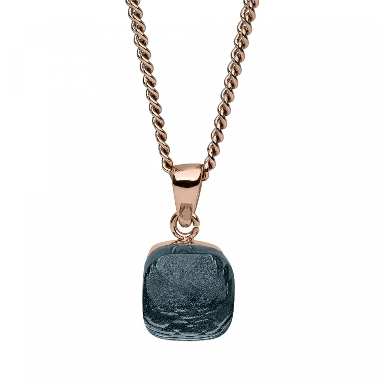 Колье Qudo Firenze london blue 400026.1 BL/RG