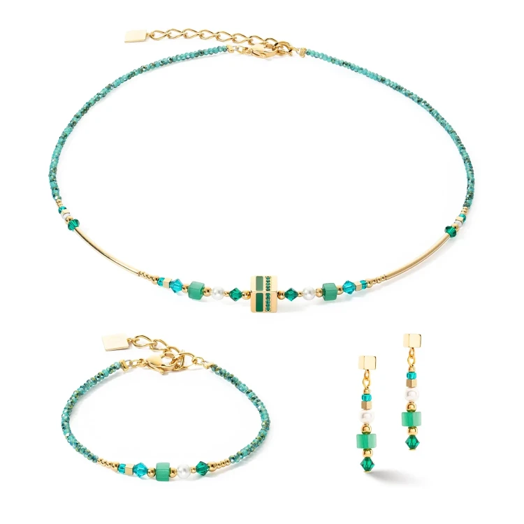 Браслет Coeur de Lion Green-Gold 4355/30-0516