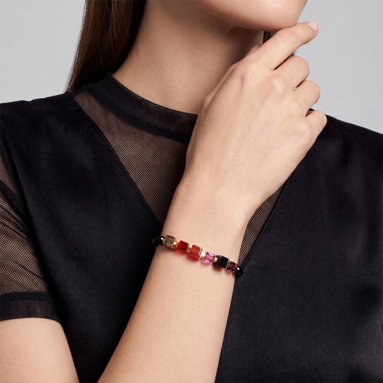Браслет Coeur de Lion Red-Purple 3034/30-0308