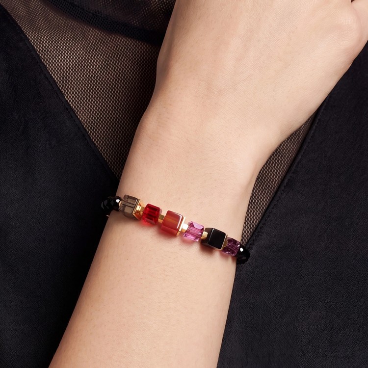 Браслет Coeur de Lion Red-Purple 3034/30-0308