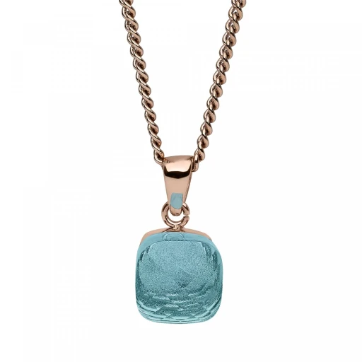 Колье Coeur de Lion Firenze turquoise 400272.1 BL/RG