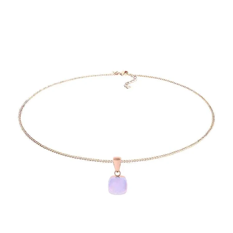 Колье Qudo Firenze rose water opal 400314.1 R/RG