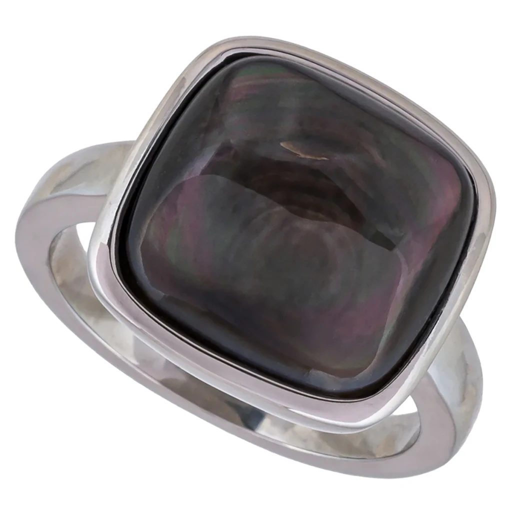 Кольцо Fiore Luna Куб SHELL KR02914-1/9 BW/S