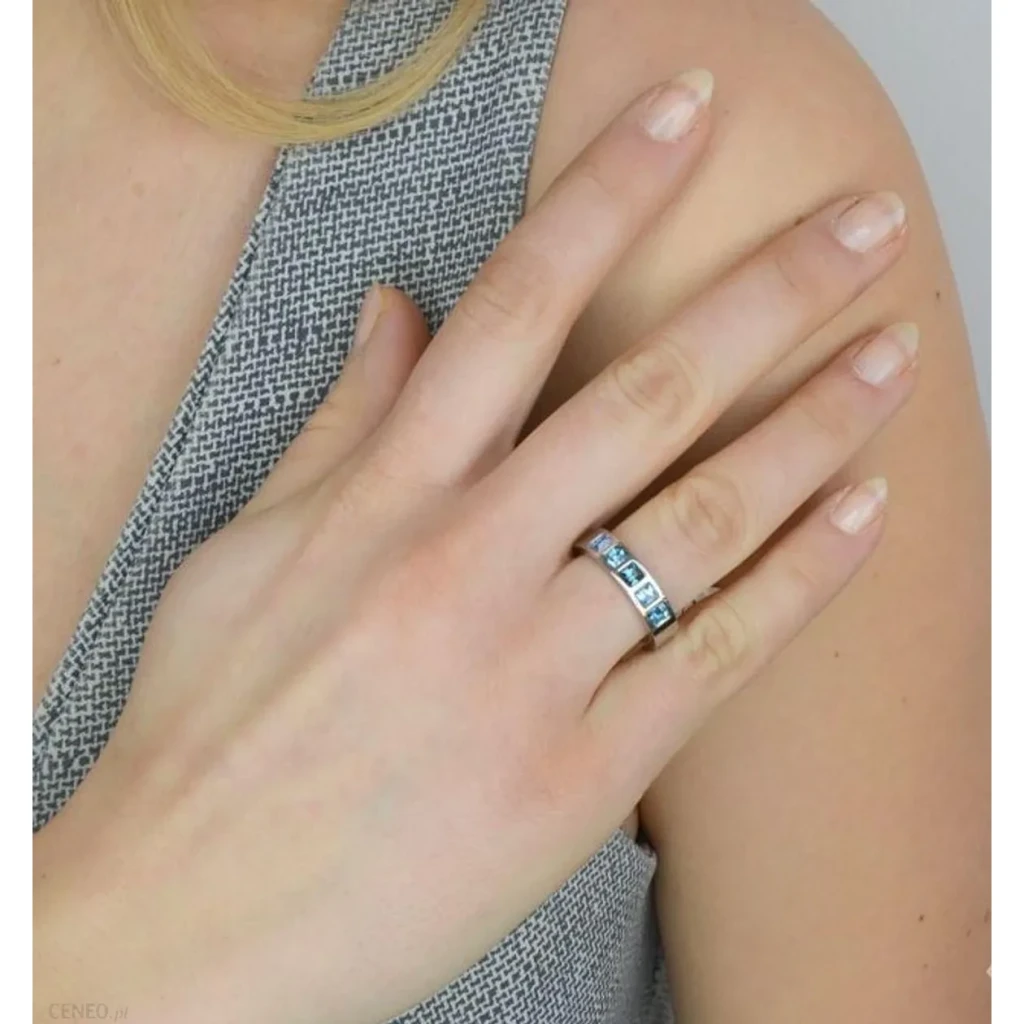 Кольцо Coeur de Lion Blue-Silver 17,7 0130/40-0717 56