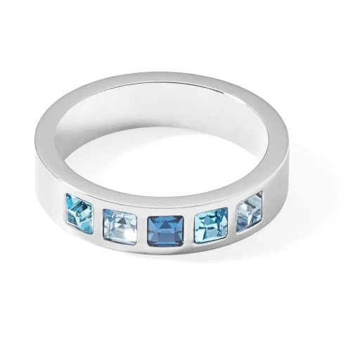 Кольцо Coeur de Lion Blue-Silver 17,7 0130/40-0717 56
