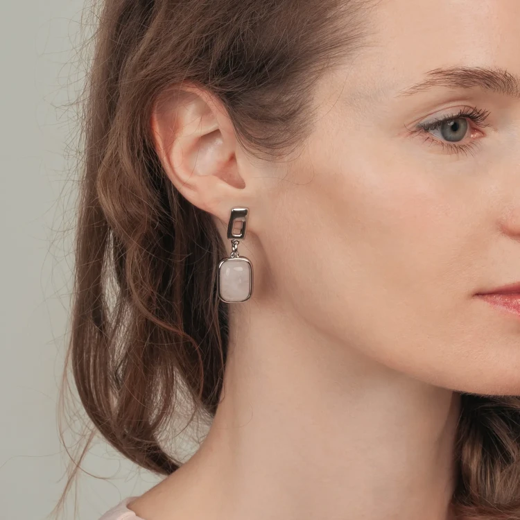 Серьги Possebon Q. Rose A0360.7 S