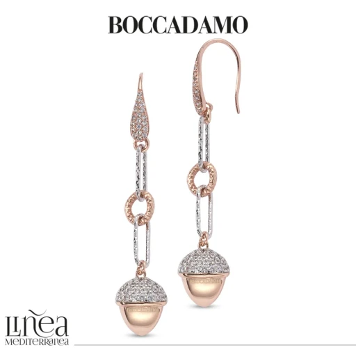 Серьги Boccadamo Caleida KOR007  RG/S