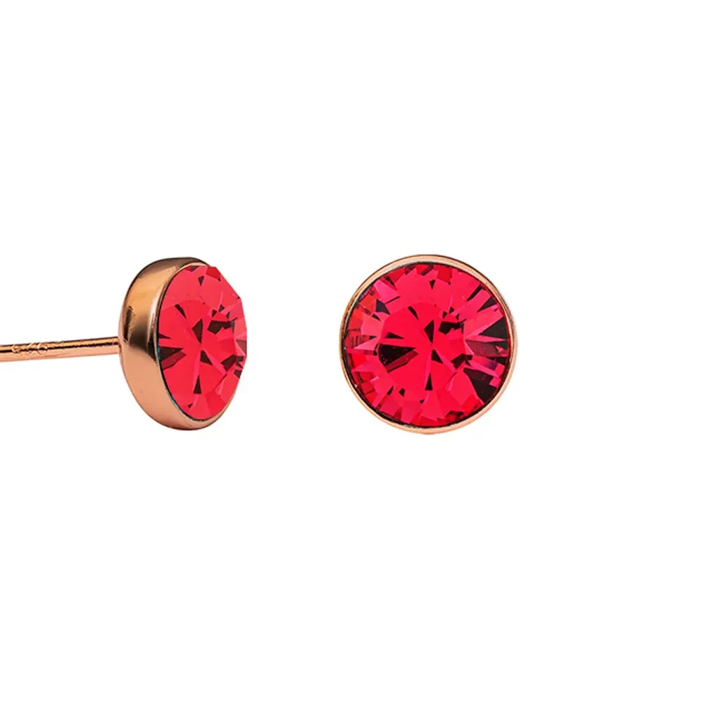 Fiore Luna Пусеты Indian Pink SWE297 IP RG