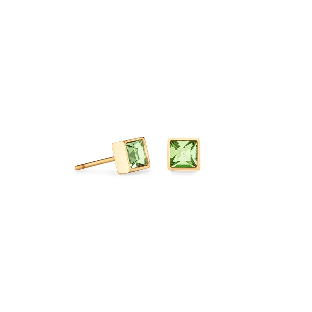 Серьги Coeur de Lion Green-Gold 0501/21-0516